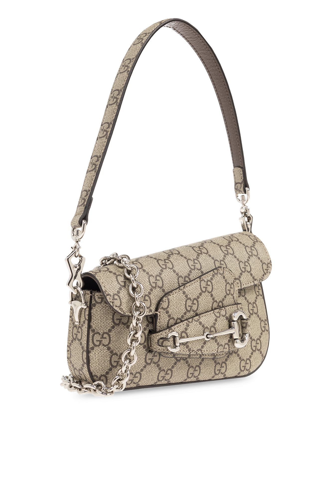 Beige '1955 Horsebit Mini' shoulder bag Gucci - Vitkac Canada